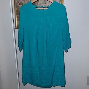 Crown & Ivy teal Dress